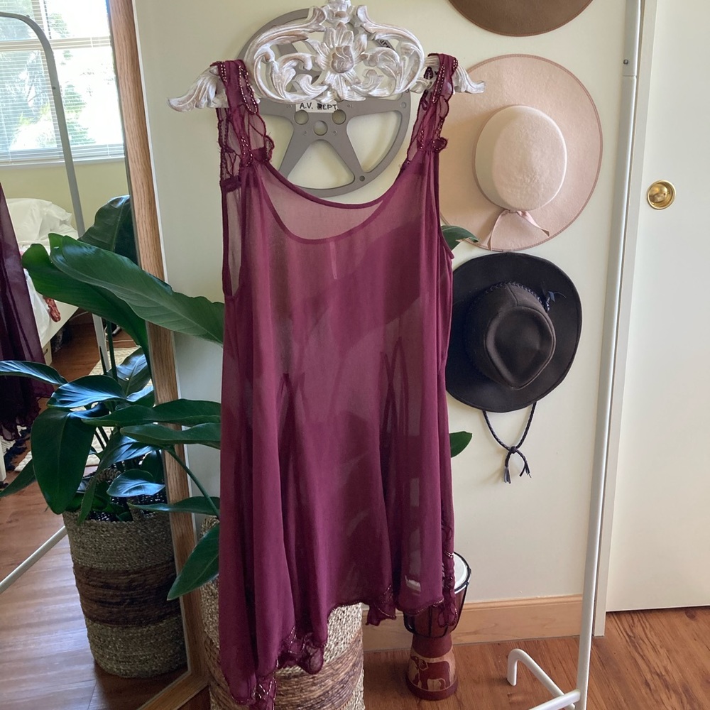 Beaded Free People Dress